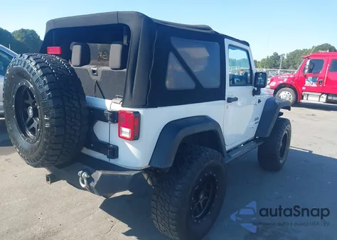 2014 Jeep Wrangler Sport из США, поврежденный, VIN 1C4AJWAG5EL311672